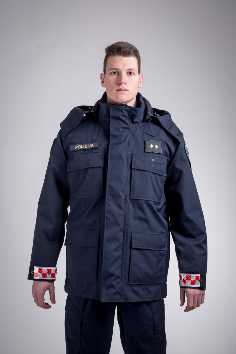 Patrol waterproof jacket dark blue