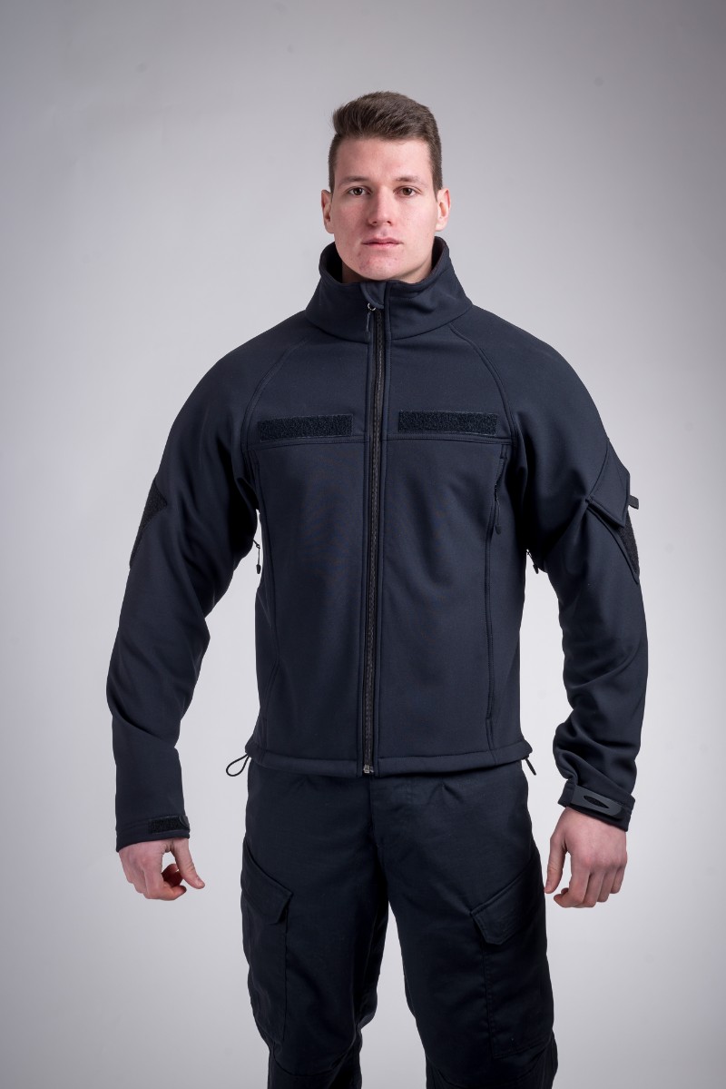 Tactical windproof jacket black