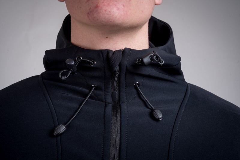 Combat windproof jacket black